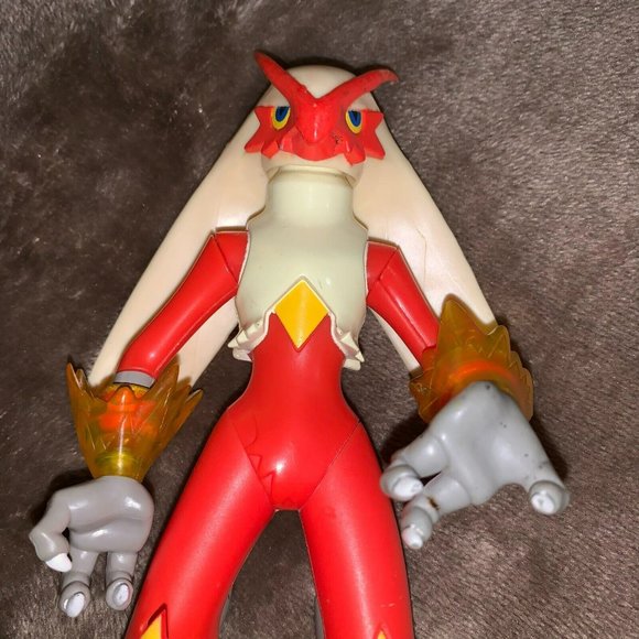 2007 Pokemon Blaziken 6.5" Jakks Pacific Action Figure with Light & Sound - Picture 2 of 11